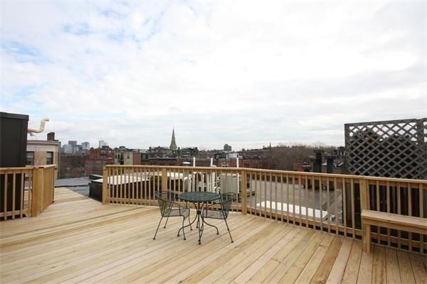 15 Blackwood Unit 2, Boston, MA 02115 - view of wooden deck