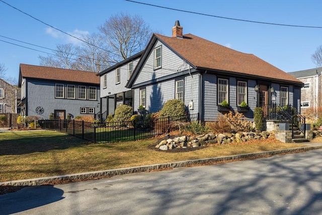 view of property exterior featuring a lawn