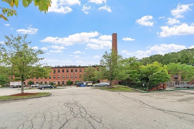 1511 Main St Unit C406, Worcester, MA 01603 - view of asphalt road with curbs