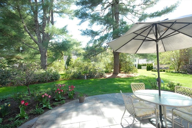 15 Edmonds Rd Unit 15, Concord, MA 01742 - view of patio / terrace with outdoor dining space