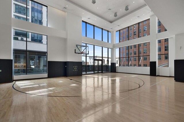 view of sport court featuring community basketball court