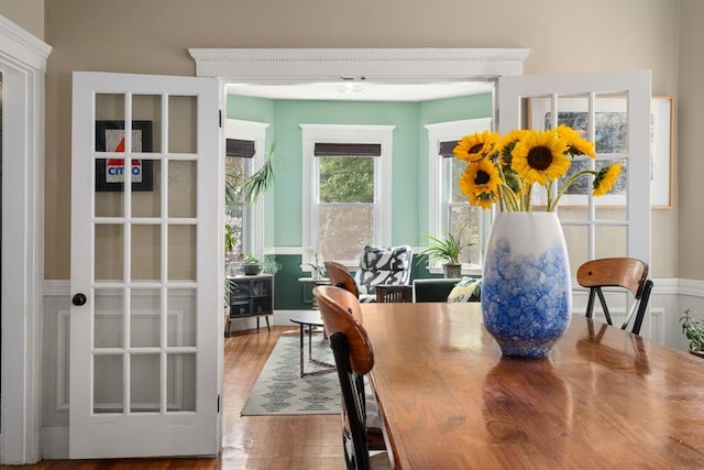 574 Ashmont St Unit 1, Boston, MA 02122 - dining space with wood finished floors