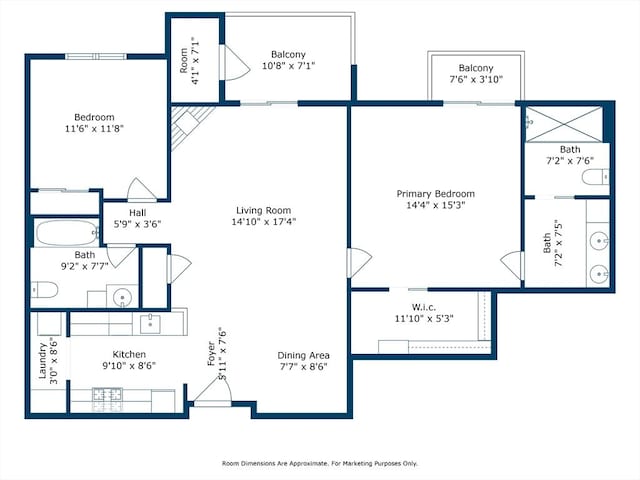 38 Village Rd Unit 309, Middleton, MA 01949 - floor plan / room layout