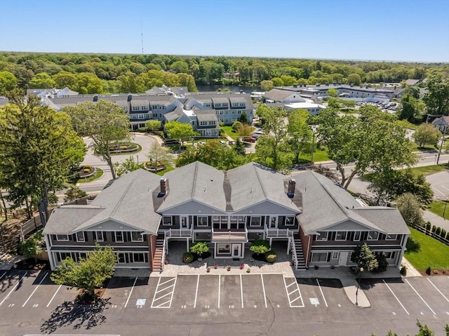 aerial view