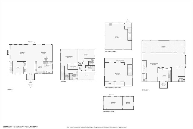 253 Middleboro Rd, Freetown, MA 02717 - view of layout
