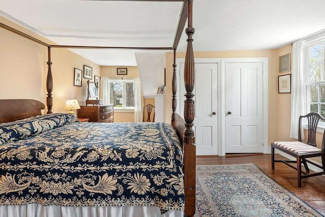 167 Bakerville, Dartmouth, MA 02748 - bedroom with wood finished floors