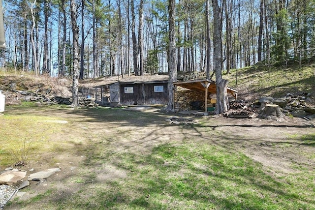 view of yard