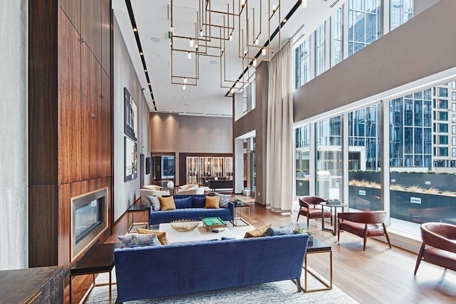 133 Seaport Blvd Unit 1007, Boston, MA 02210 - community lobby featuring a towering ceiling