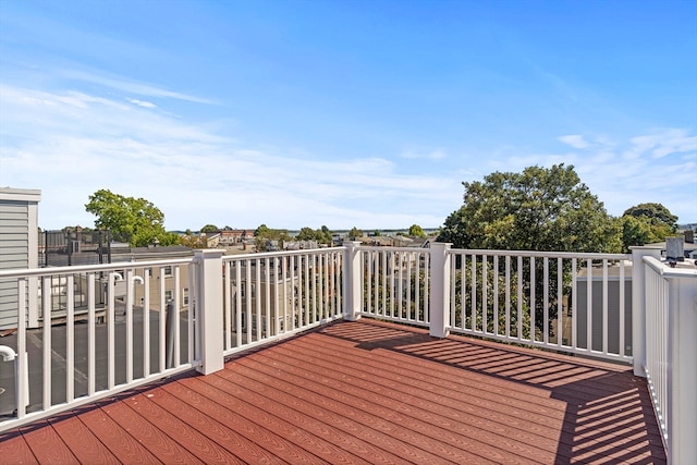 view of deck