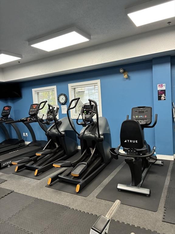 view of workout area