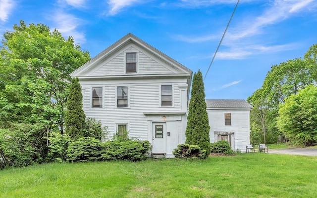 101 School St, North Brookfield, MA 01535 - back of house featuring a yard