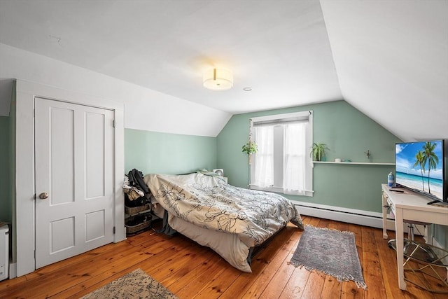60 Lynnfield St, Lynn, MA 01904 - bedroom with wood-type flooring and vaulted ceiling