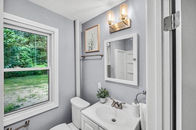 759 Millers Falls Rd, Northfield, MA 01360 - bathroom with vanity and toilet
