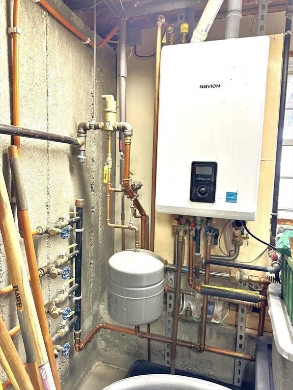 utilities featuring tankless water heater