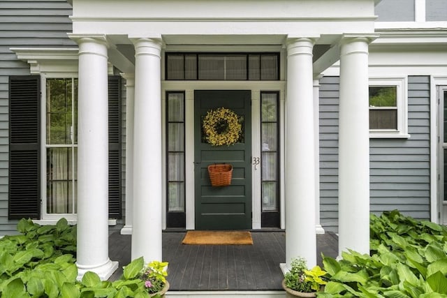 33 Wellington Ln, Belmont, MA 02478 - entrance to property with a porch