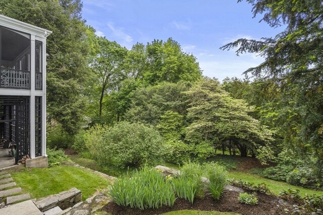 33 Wellington Ln, Belmont, MA 02478 - view of yard