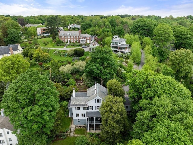 33 Wellington Ln, Belmont, MA 02478 - bird's eye view