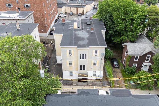 8 Everett St, Somerville, MA 02143 - drone / aerial view