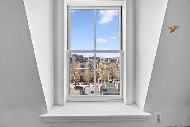 view of room details