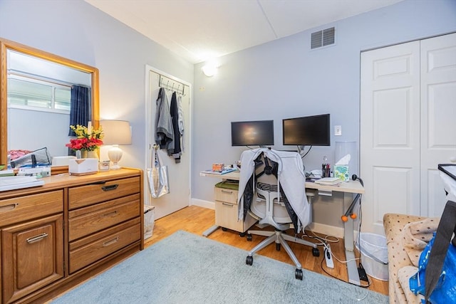 280 Harvard St Unit 1A, Cambridge, MA 02139 - office space featuring light wood-style flooring and baseboards