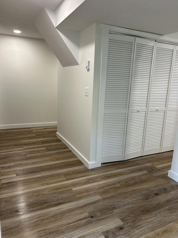 61 Esta Rd, Plymouth, MA 02360 - hall featuring wood finished floors and recessed lighting