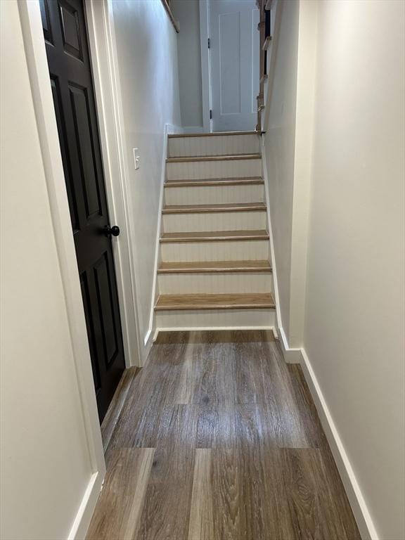 61 Esta Rd, Plymouth, MA 02360 - staircase featuring wood finished floors