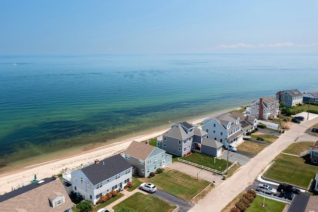 125 Seaview Dr, Plymouth, MA 02360 - aerial view featuring a residential view and a water view
