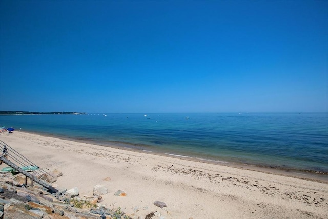 125 Seaview Dr, Plymouth, MA 02360 - view of water feature featuring a view of the beach