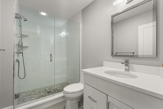 2 Rockwood Ter Unit 2, Newton, MA 02466 - bathroom with vanity, toilet, and a stall shower