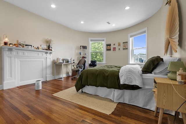 130 Glenville Ave, Boston, MA 02134 - bedroom featuring wood finished floors and recessed lighting