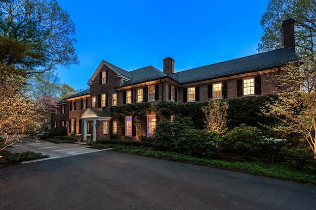 view of colonial house