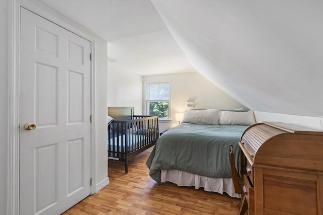 7 Cornish St, Carver, MA 02330 - bedroom featuring light wood finished floors and lofted ceiling