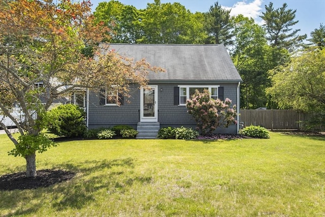 7 Cornish St, Carver, MA 02330 - new england style home with entry steps and roof with shingles