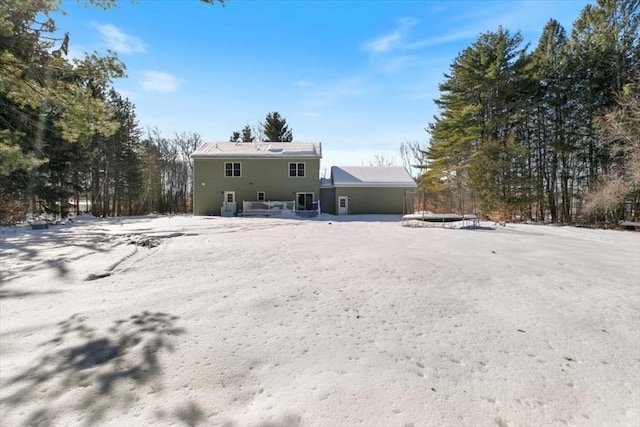 view of rear view of house