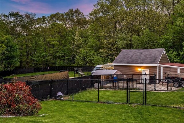 8 New Spencer Rd, Charlton, MA 01507 - view of yard with a gate