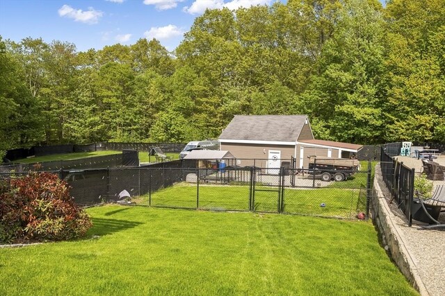 8 New Spencer Rd, Charlton, MA 01507 - view of yard featuring a gate