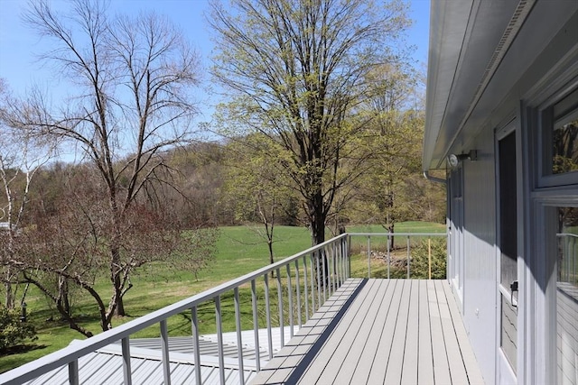 view of deck