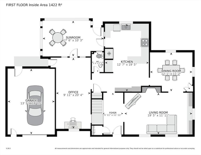 view of layout