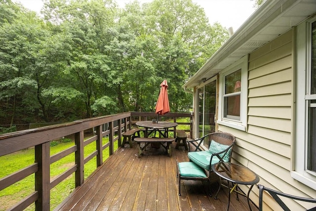 170 Walnut Rd, Wrentham, MA 02093 - deck with outdoor dining area