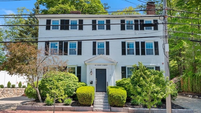 141 State St Unit 2, Newburyport, MA 01950 - colonial home with a chimney