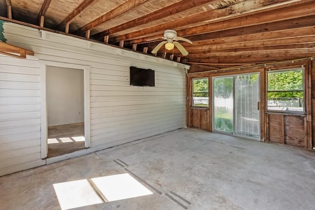 37 Gorham St, Chelmsford, MA 01824 - unfurnished sunroom with ceiling fan