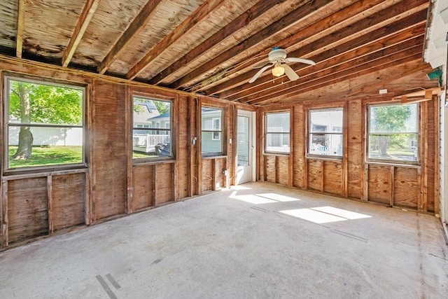 37 Gorham St, Chelmsford, MA 01824 - miscellaneous room featuring plenty of natural light and a ceiling fan
