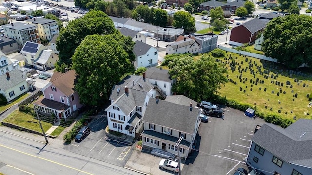 7 Prospect St, Woburn, MA 01801 - aerial perspective of suburban area