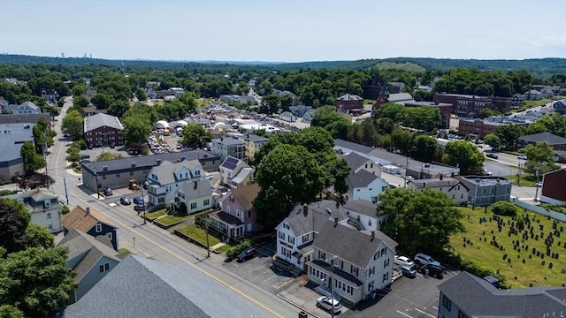 7 Prospect St, Woburn, MA 01801 - aerial perspective of suburban area