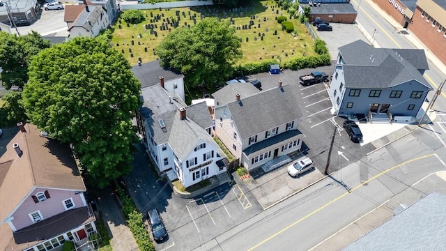 7 Prospect St, Woburn, MA 01801 - aerial perspective of suburban area