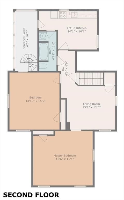 7 Prospect St, Woburn, MA 01801 - home floor plan