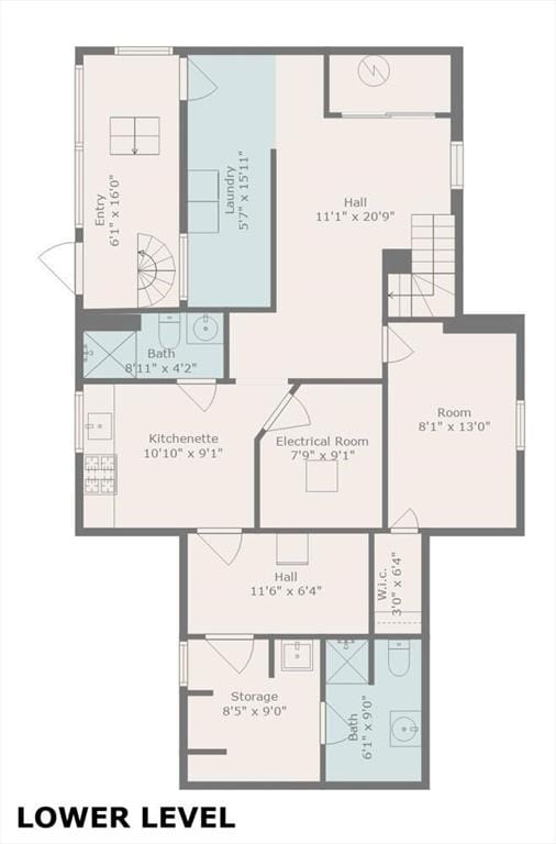 7 Prospect St, Woburn, MA 01801 - property floor plan