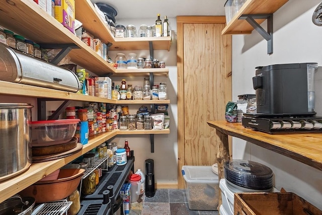 view of pantry