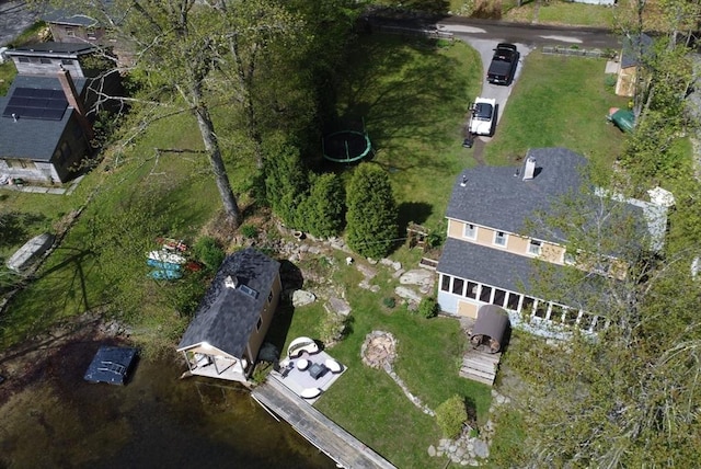 aerial overview of property's location