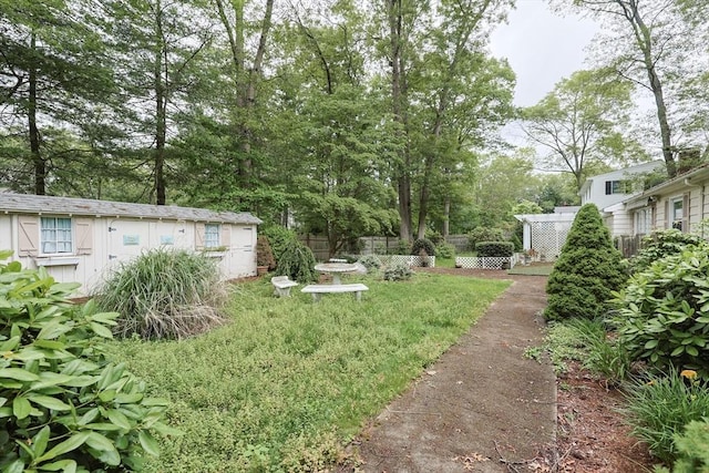33 Page Rd, North Attleboro, MA 02760 - view of yard with view of wooded area